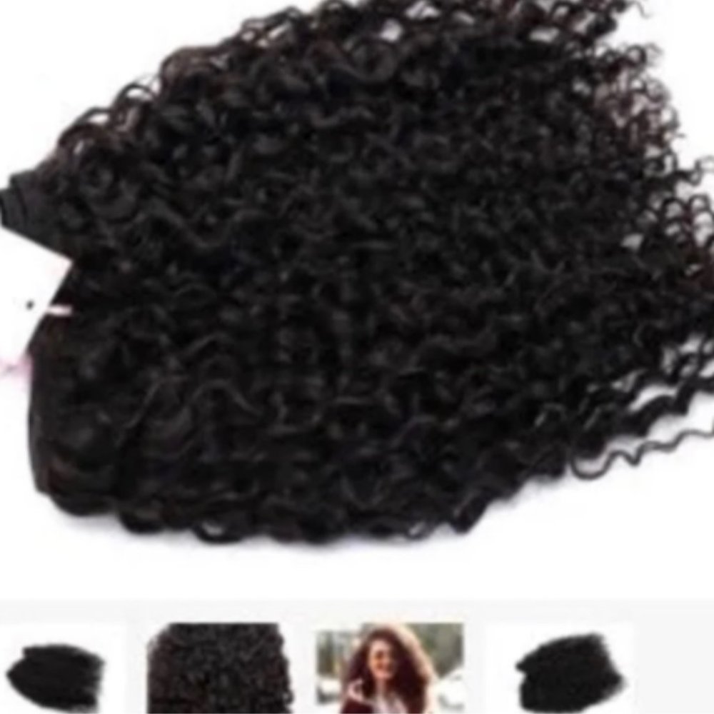 New DE’NETTE™ Human Hair Curly Bundle